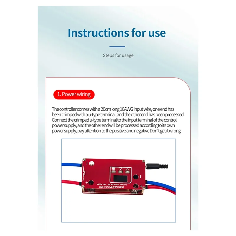 

A84X-Portable Transistor Mini Spot Welder Variety 18650 Lithium Battery Various Welding Power Supplies