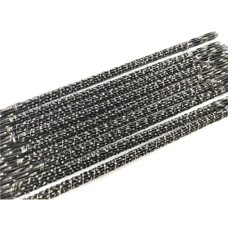 Lâminas espirais para serra 8 #-8 #, lâminas espirais para cortar e esculpir em madeira 12 peças 130mm