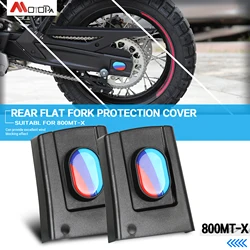 For CFMOTO 800 MT-X CF 800MTX CF800NK CF 800 NK Motorcycle 800 MTX rear flat fork protection cover decorative panel