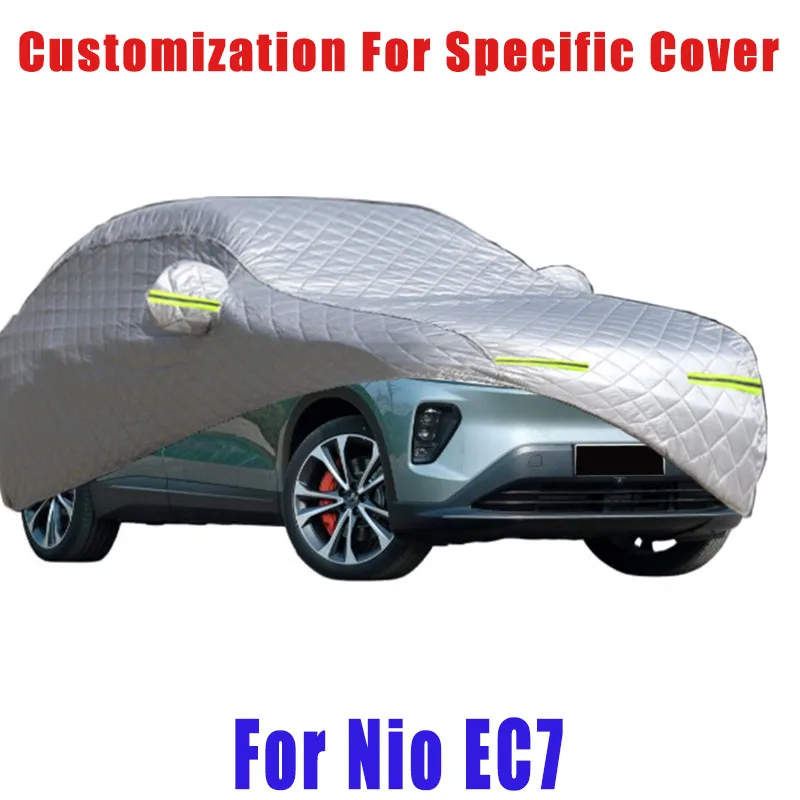 For Nio EC7 Hail prevention cover auto rain protection, scratch protection, paint peeling protection, car Snow prevention