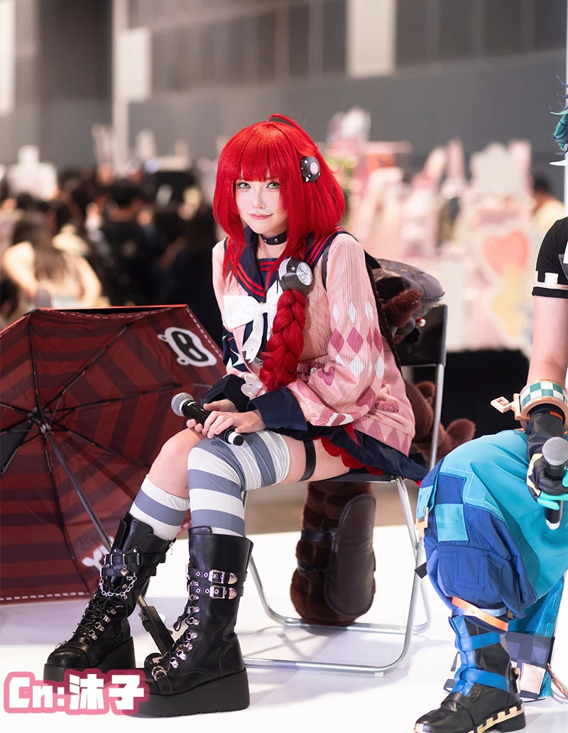 أزياء Ukinami Yuzuha التأثيرية حديثًا أزياء الهالوين وعيد الميلاد لعب الأدوار لعبة الحفلات ZZZ Cos مقاس كبير متوفر في المخزون Zenless Zone Zero