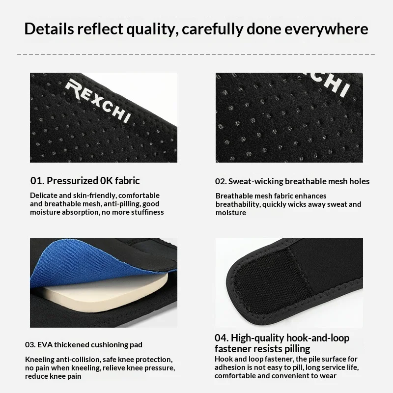 Outdoor Sport Kniebeschermers Motorrijden Bergbeklimmen Verdikte Rolschaatsen Dans Fitness Anti-Collision Kniebeschermers