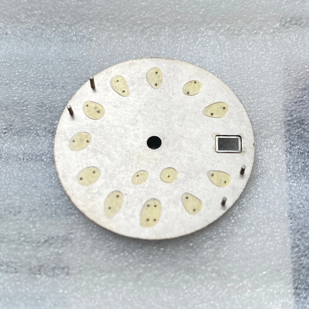 28,5 мм NH35 циферблат Sunburst nail S циферблат зеленый светящийся циферблат подходит для NH35 NH36 механизм модифицированные часы аксессуары