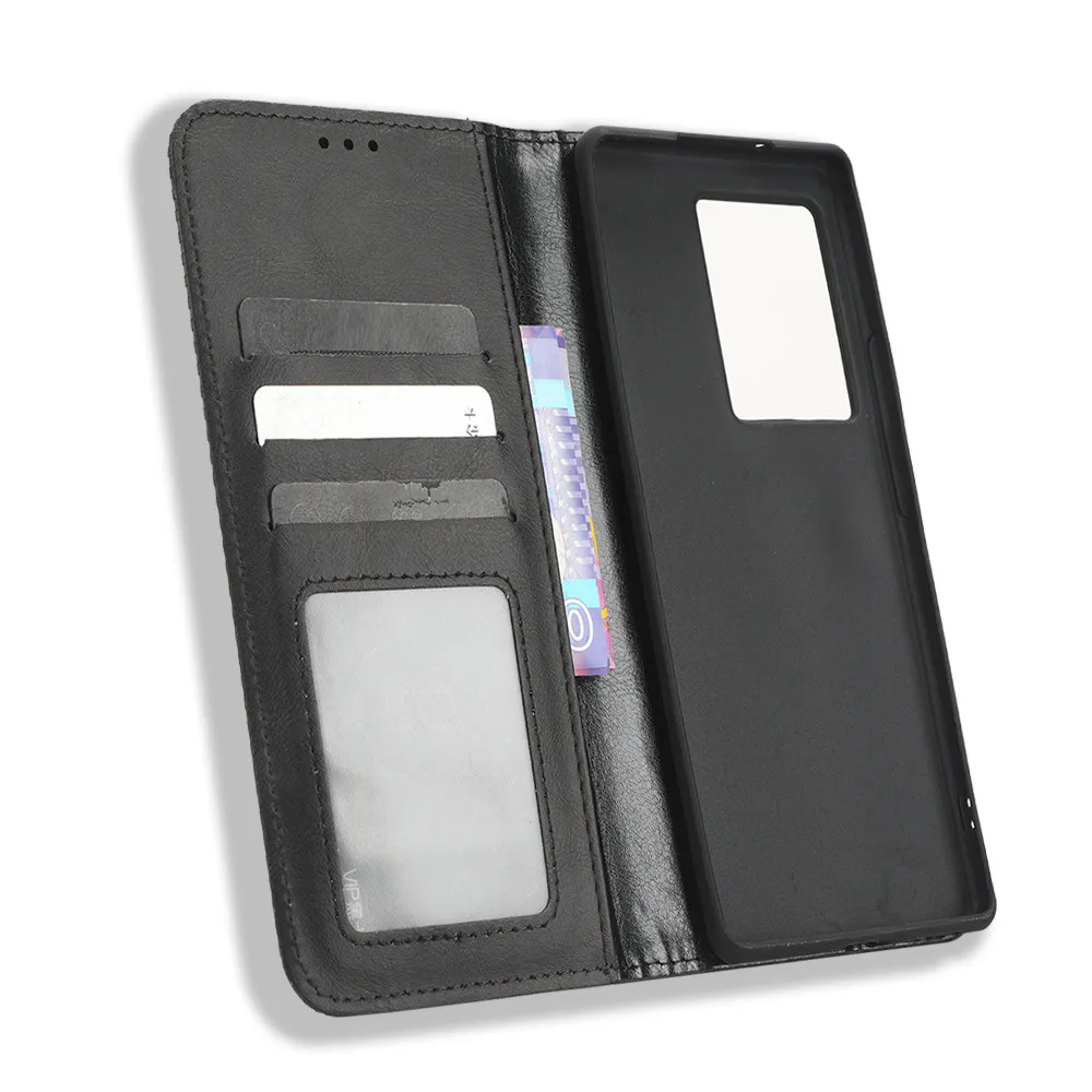 For ZTE Nubia Z50 Case Luxury Flip PU Leather Wallet Magnetic Adsorption Case For Nubia Z50 Z 50 NubiaZ50 Phone Bags