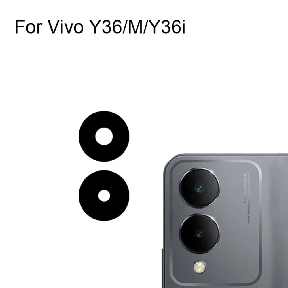 Tested New For Vivo Y36 Y36M Y36i Rear Back Camera Glass Lens For Vivo Y36 Repair Parts Replacement