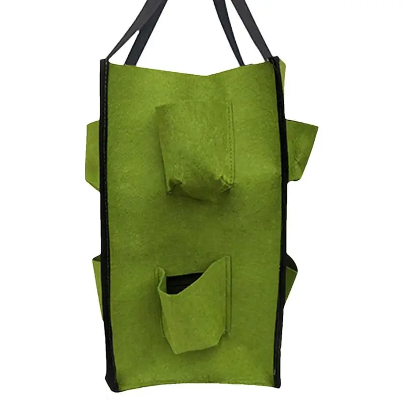

Plant Grow Bags 10 Gallon Breathable Tomato Grow Bags With Handles Heavy Duty Felt Fabric Pots Strawberry Container For Balcony