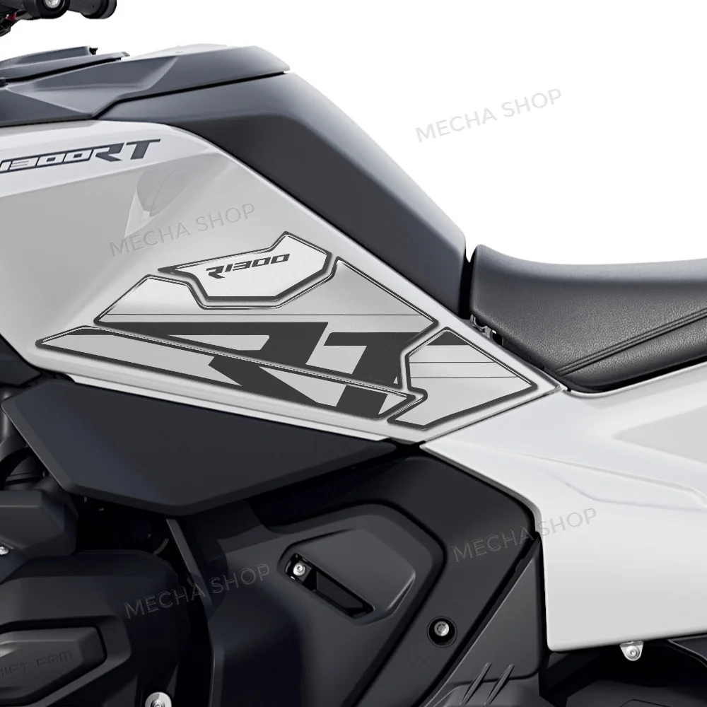 Tank Pad Motorcycle Accessories Side Tank Pad Sticker Waterproof Anti-scratch 3D Resin Decals for R1300RT R 1300 RT 2025