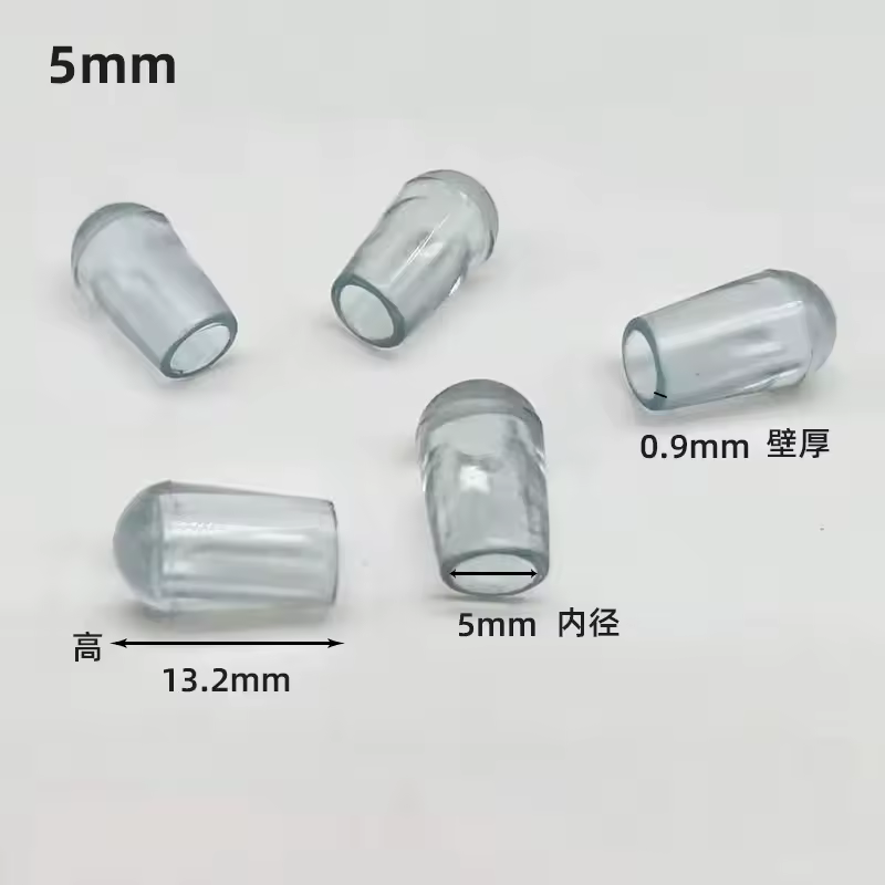 10/20/50PCS PVC Soft Rubber SleeveCable Wire Waterproof Cover Steel Pipe EndCap Thread Protection Caps Coat hanger ProtectiveCap - Image 14