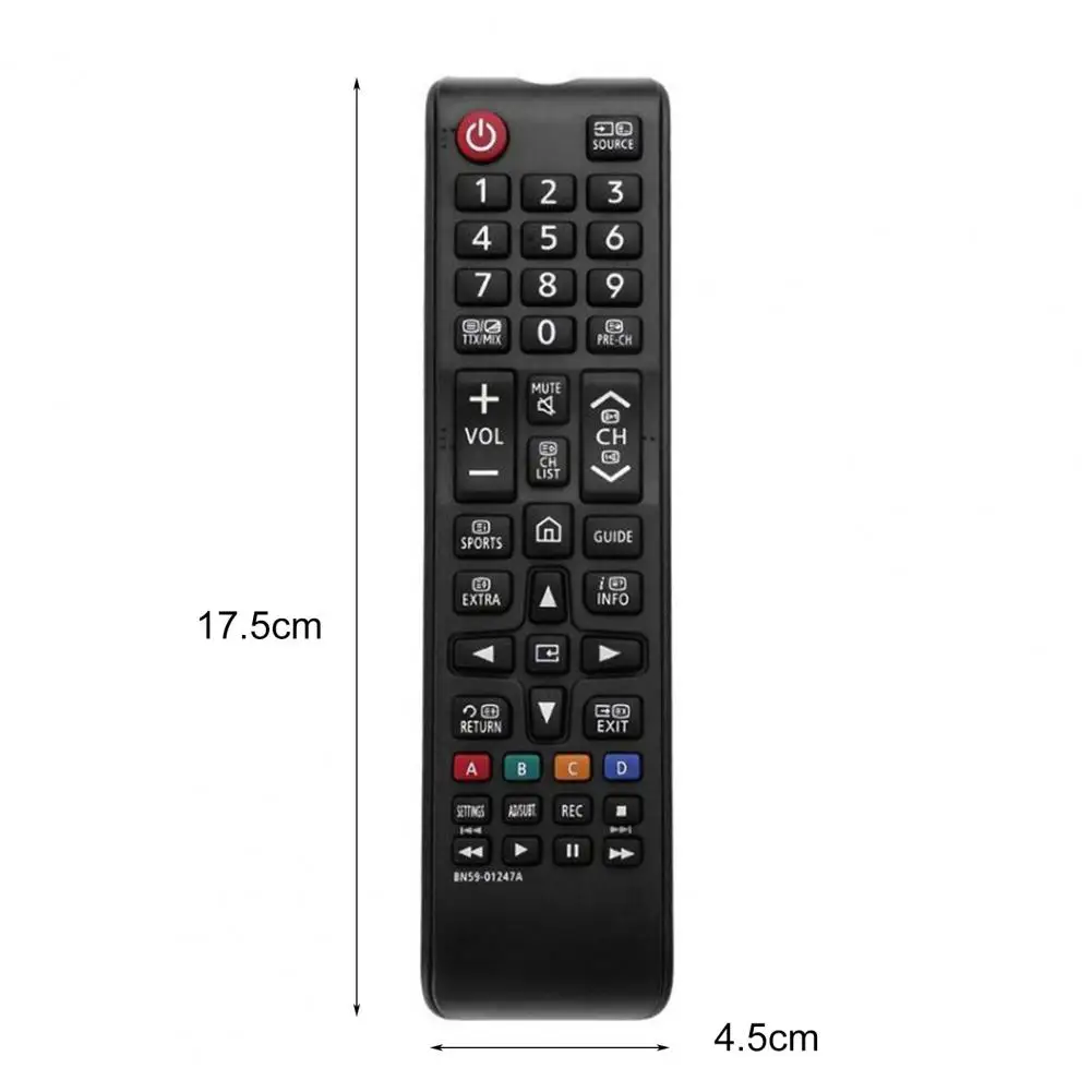 Stable  Useful English Version Remote Control Black Smart TV Controller Mini