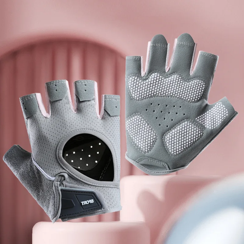 

Fitness gloves for men and women, couple style, anti-slip, wear-resistant, outdoor sunscreen, cycling gloves, half-finger