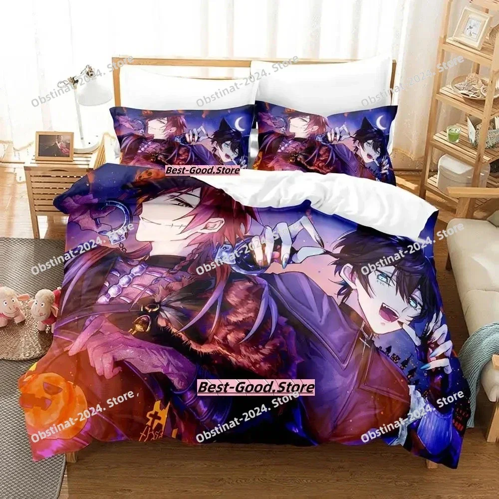 

VTuber Axia Krone Bedding Set Single Twin Full Queen King Size Bed Set Adult Kid Bedroom Duvetcover Sets Anime parure de lit Bed