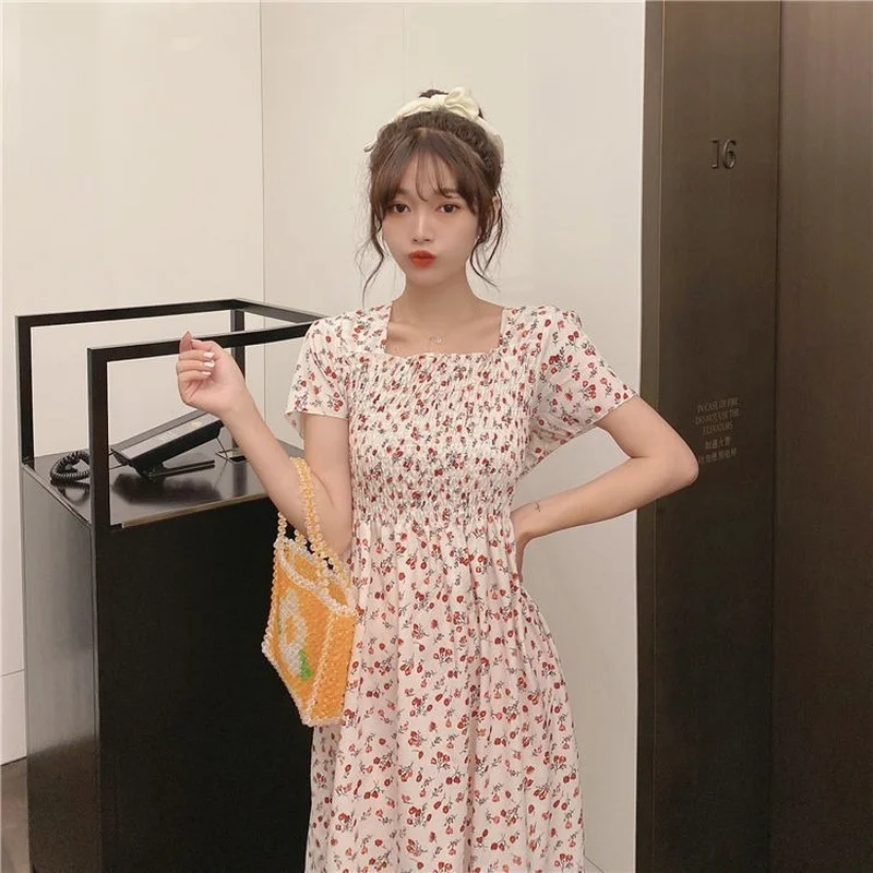 Dresses for Women Luxury Designer Linen Casual Hit Woman Evening Dress 2024 Cheap Clothing Korean Style Party Long Floral Robe