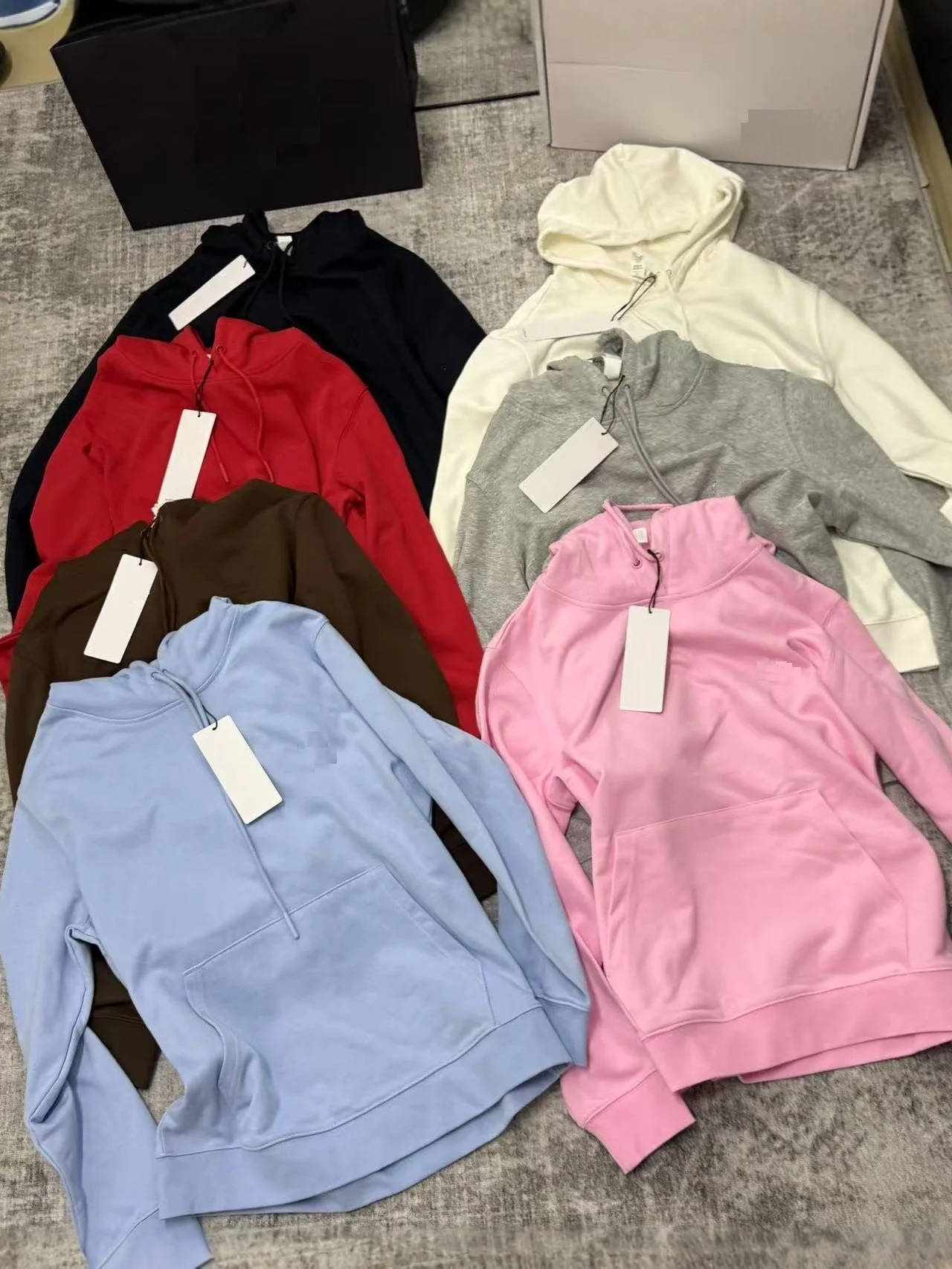 

AIAI Lemon Popular Brand Women Solid Color Hoodie Clothes Fashionable Casual Sports Set Daily Yoga Clothes Tracksuit