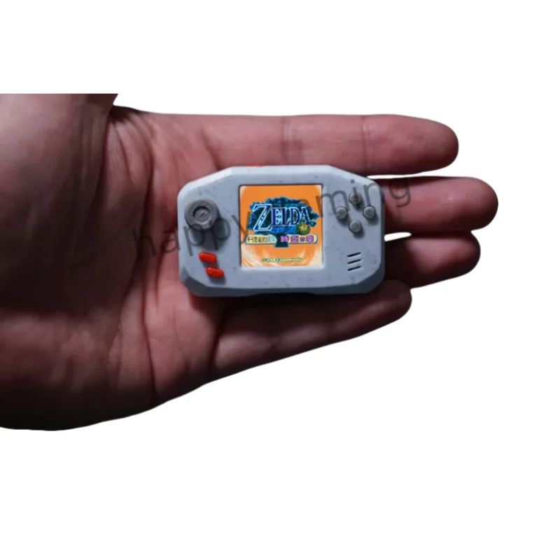 3D printed DIY mini Game Boy Color GBC 1.3-inch ESP32-S3 portable handheld game console supports WiFi