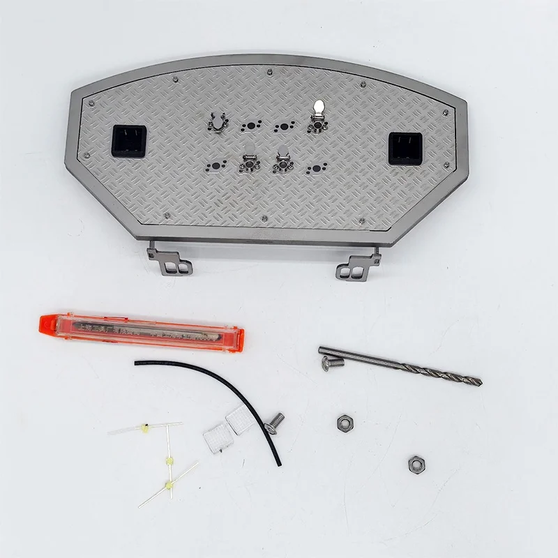 RC 1/14 Scaleclub Parti del Camion Tubo del Gas Rack Stile Europeo Parti FAI DA TE per Scania 770S Volvo Actros Arocs MAN