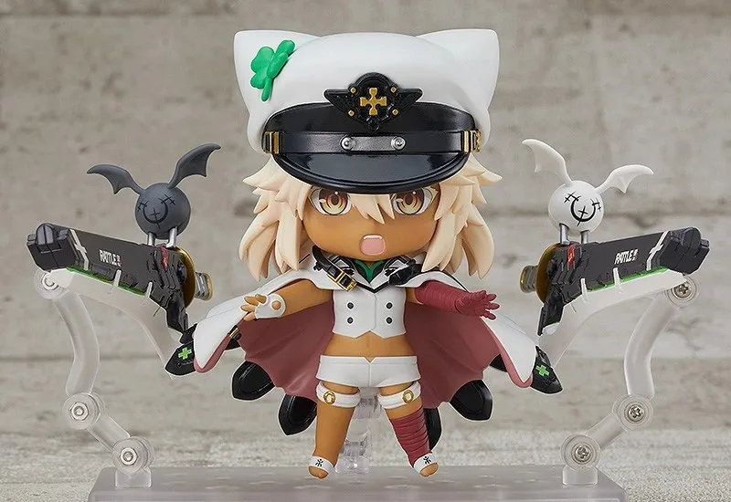 GSC Original:Guilty Gear Ramlethal Q version figma PVC Action Figure Anime Figure Model Toys Figure Collection Doll Gift