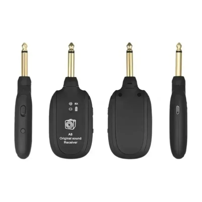 50M Long Distance UHF Wireless Guitar System Transmitter Receiver Lossless Pure Sound For Guitar Bass Practice Live Show