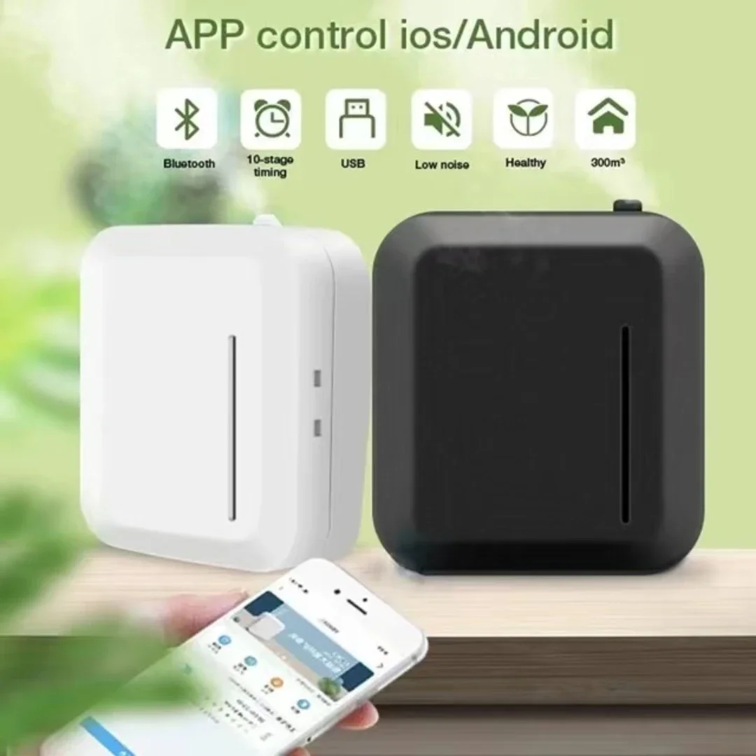 

App Control Aroma Smell Diffuser For Environments Perfume Machine Remove Odor Automatic Sprayer Air Freshener Device For Hotels