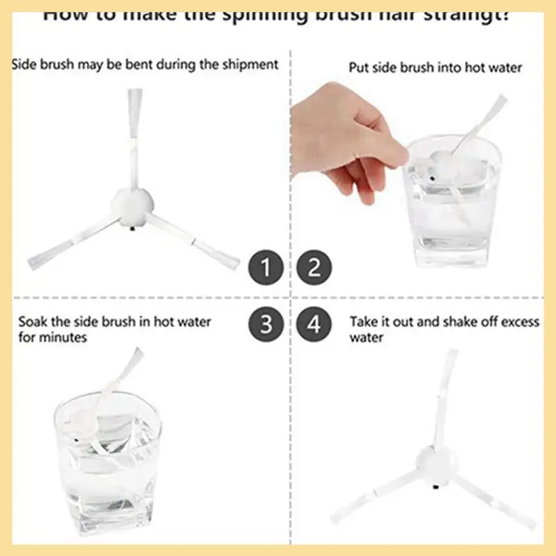 

GOOD-For Xiaomi Dreame D9 Accessories Spare Parts Robot Vacuum Cleaner Replacement Brush Filter Universal Wheel