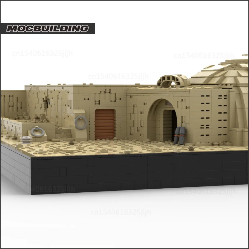 UCS Movie Scene Mos Cantina MOC Building Blocks Diorama Architecture Technology Bricks Collection Model Display Toys regali di natale