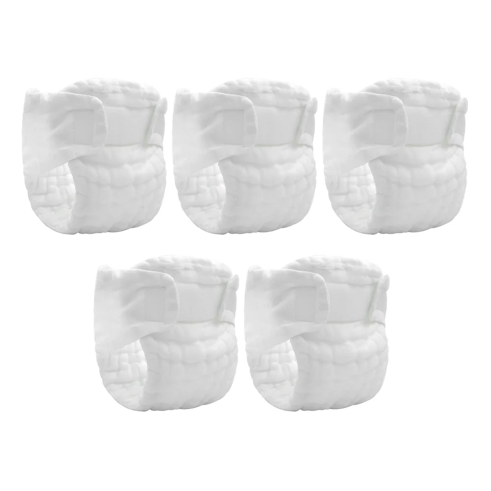 5 Pcs Baby Swim Newborn Diapers Cloth Breathable Pants Pure Cotton Inserts