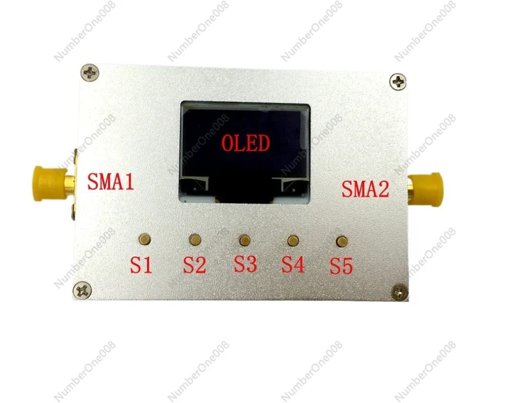 6G Digital Program-controlled Attenuator 60DB Step 0.25DB OLED Display CNC ATT-6000V2.0