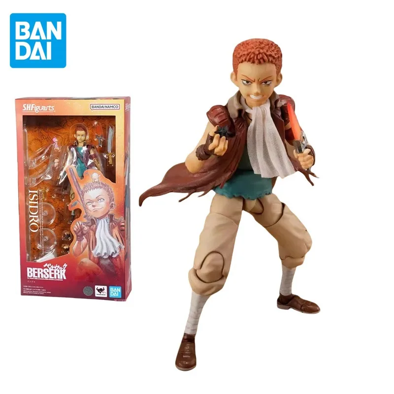 

Bandai Original Berserk Anime Figure SHF Isidro Action Figure Toys for Kids Gift Collectible Model Ornaments