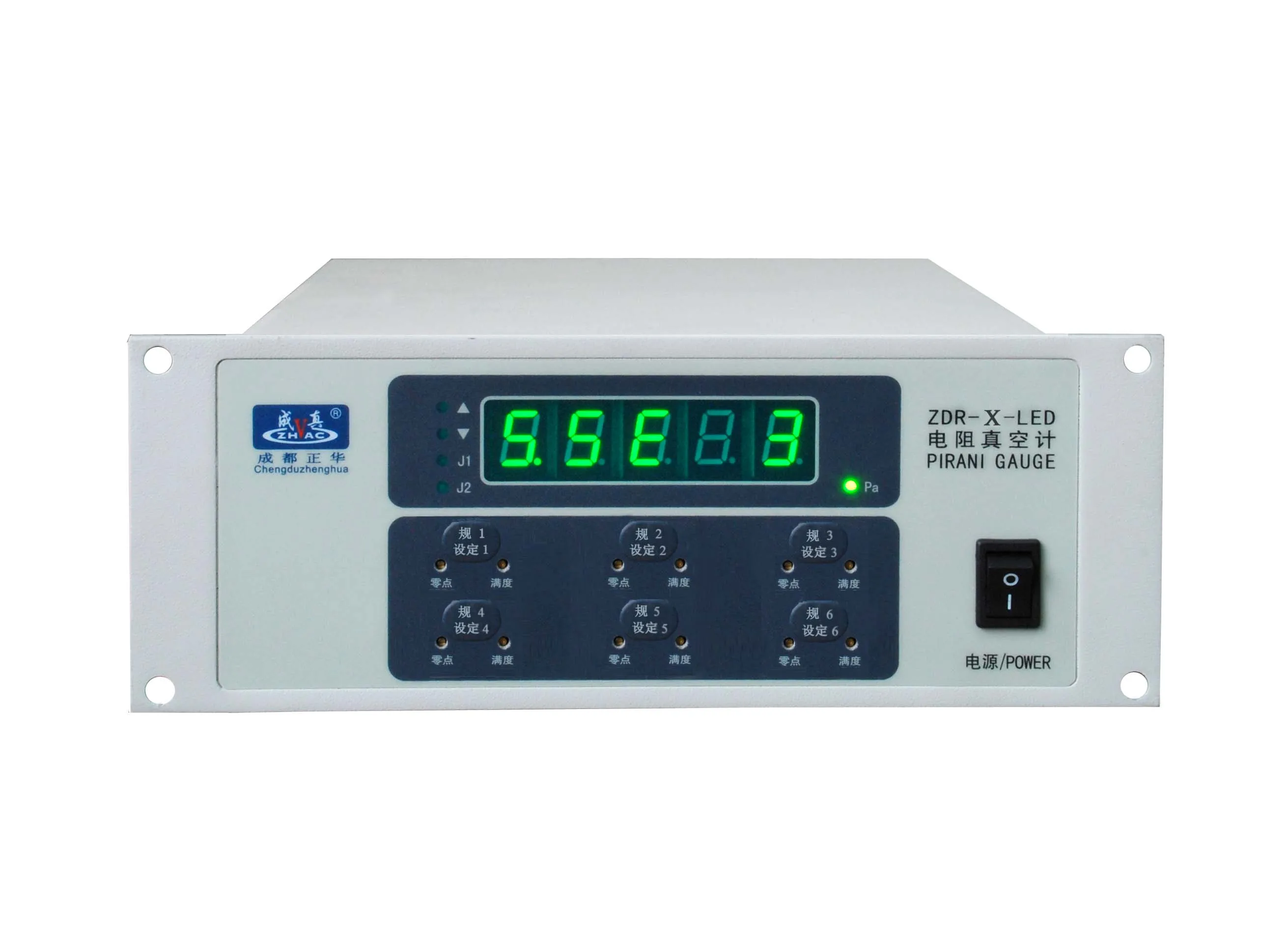 Digital Resistance Vacuum Gauge ZDR-X-LED Piraniss Single-channel Measurement ZJ52T Gauge