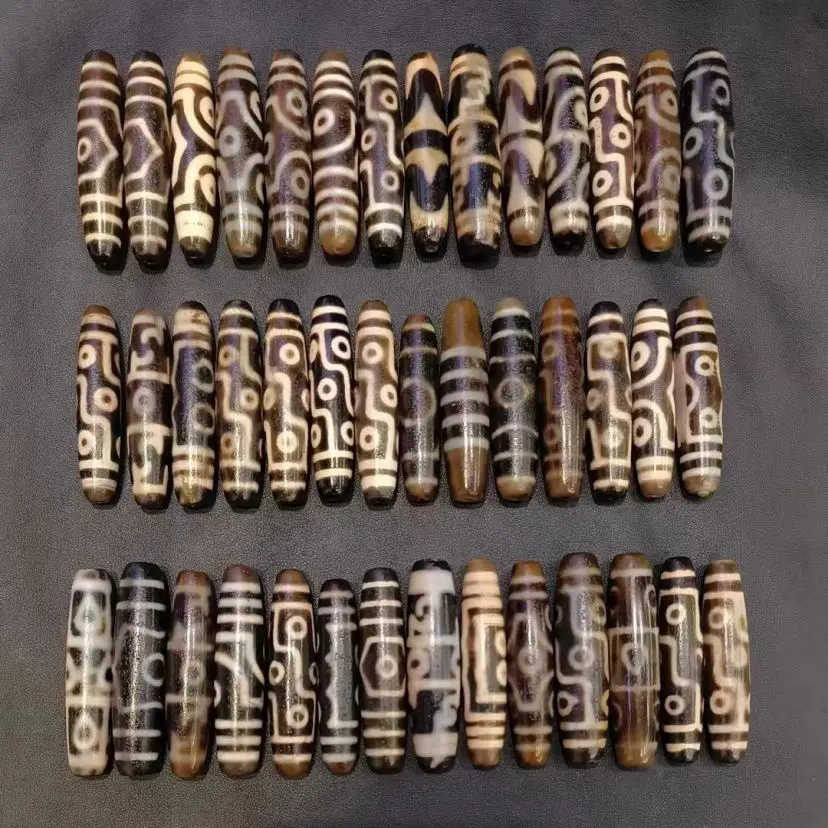 

42pcs/lot Quality selection DIY agate beads loose beads day beads dzi with beads separated beads combination for sale