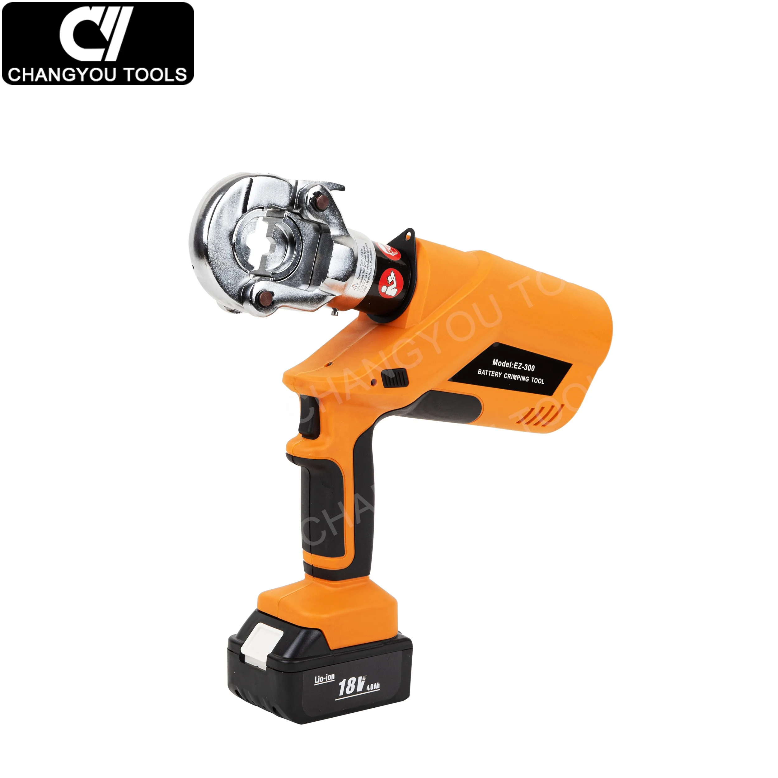 أداة تجعيد الكابلات الهيدروليكية EZ-300 أداة تجعيد كهربائية مضغوطة احترافية مع OLED لكابل 16-300 #2