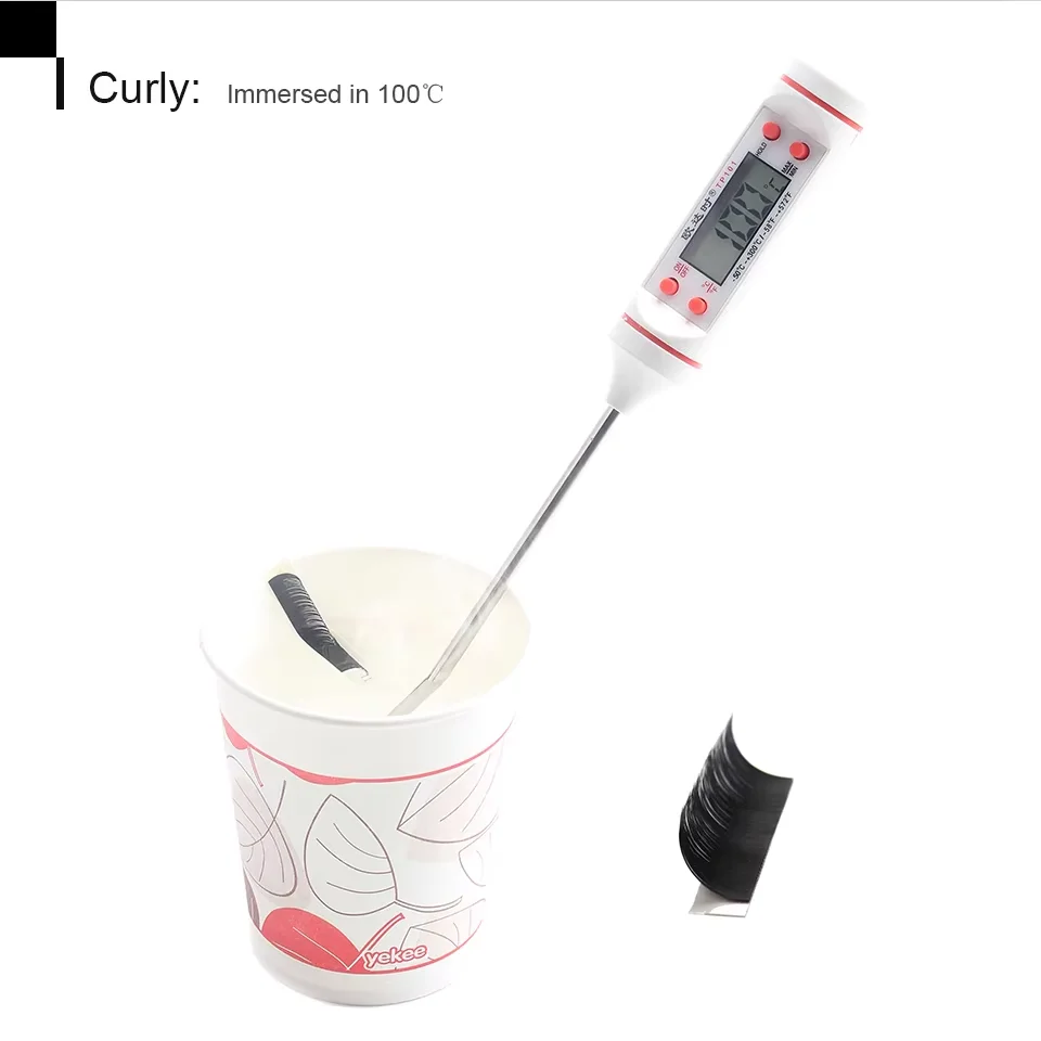 10개 개별 실크 속눈썹 모든 사이즈 속눈썹 연장 밍크 속눈썹 연장 메이크업 속눈썹 전문가용