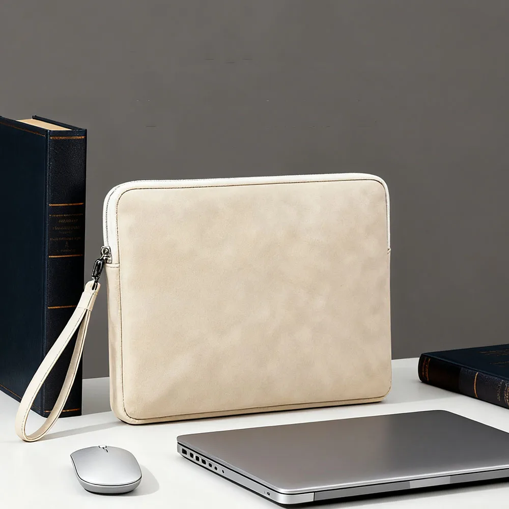 new-hot-sale-solid-color-laptop-bag-for-macbook-portable-handbag-computer-protective-case-waterproof-shockproof-laptop-sleeve