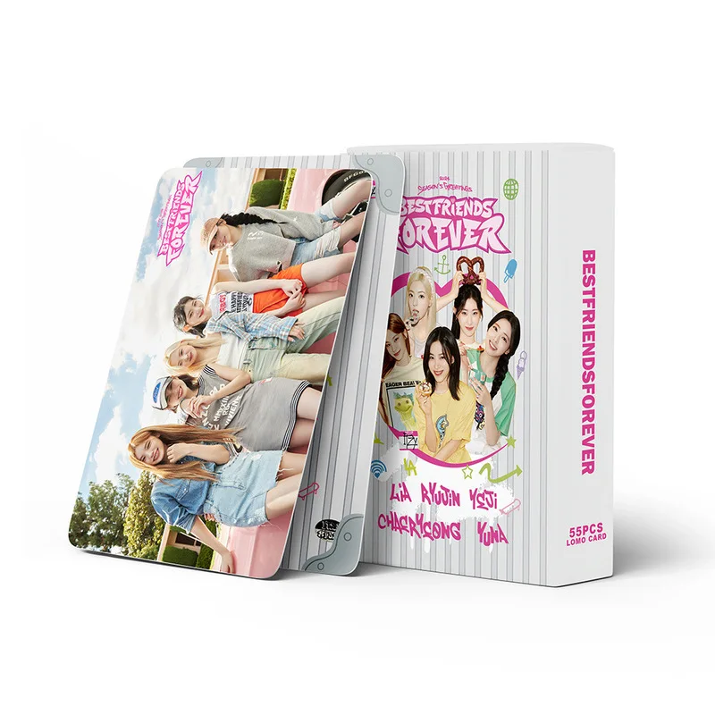 55Zhang ITZYMini truck Korean entertainmentKPOP LOMOCollection Card BEST FRIENDS FOREVERPeripheral