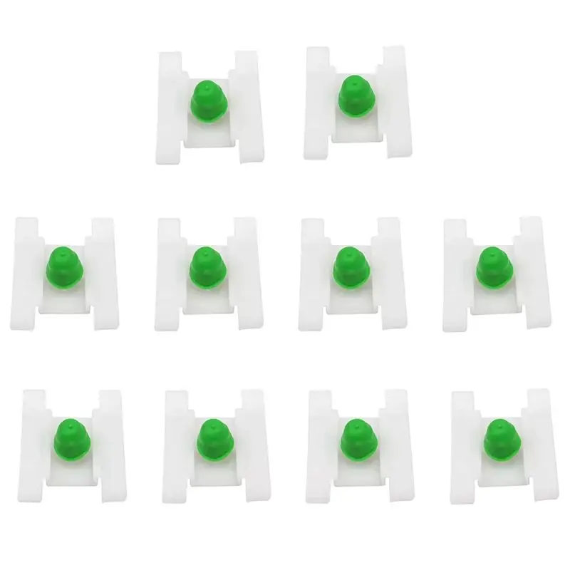 

A82U-10PCS Door Trim Bumpstrip Clips Moulding 1H0853585B Fits For VW Golf Mk3