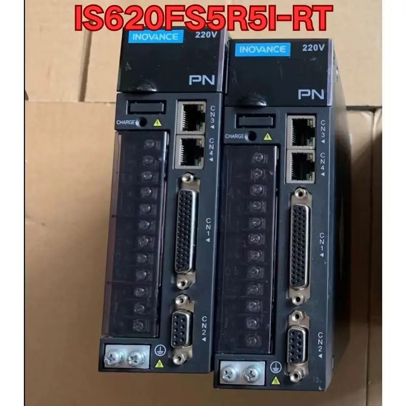 

Second-hand IS620FS5R5I-RT servo drive function test is normal