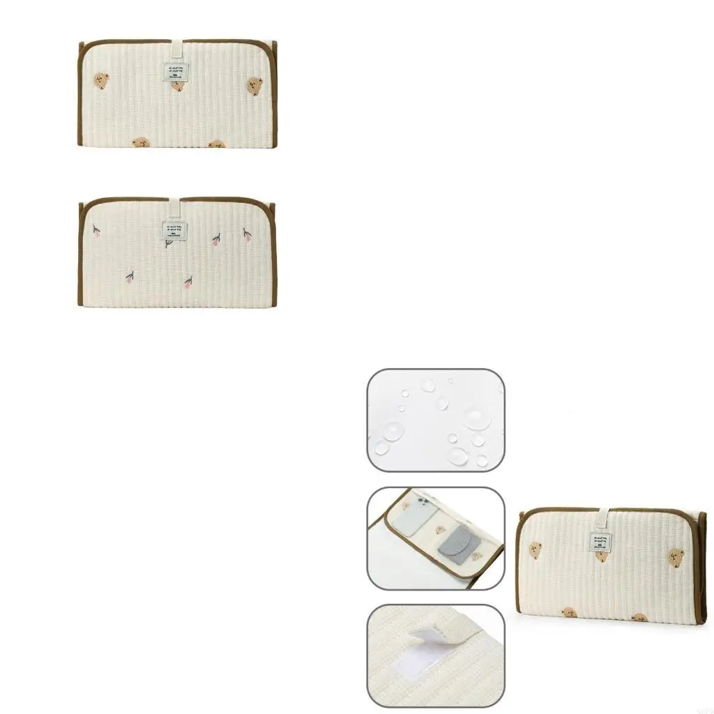 السفر ودية الطفل البول حشية متغيرة المياه التدقيق الحفاض حصيرة طوي حفاضات تغيير فراش المحمولة الحفاض مبدل #1