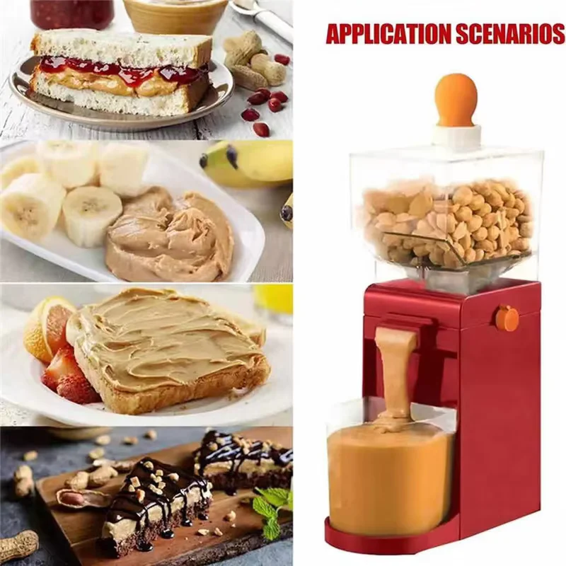 Mandeln Cashews Erdnussbutter Maschine Erdnussbutter Mühle Haushalt Elektrische Sesam Paste Maschine Nuss Butter Maschine