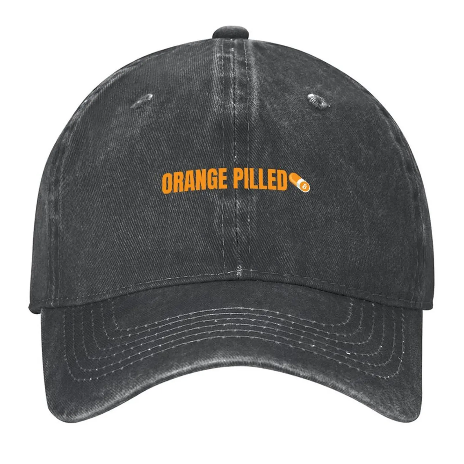 

ORANGE PILLED Baseball Cap Golf Cap Mountaineering Winter hat tactical cap Female Men's