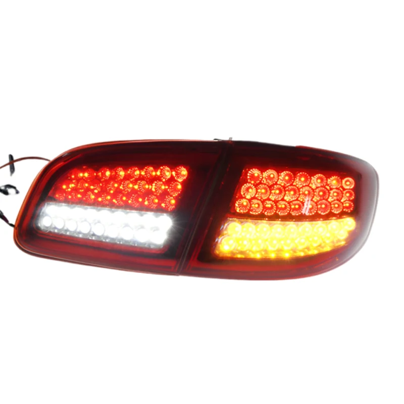 1 Set Modified Taillight Assembly For Hyundai Santa Fe 2007-2012 LED Tail Light Driving Light Stop Brake Light Turn Signal Light