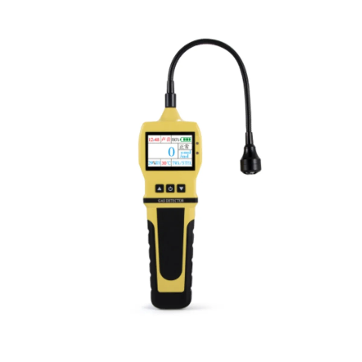 

BH-90 Digital Gas Leak Detector 0-10000Ppm CH4 Natural Coal Flammable Combustible Gas Fast Analyzer Sensor(Yellow)