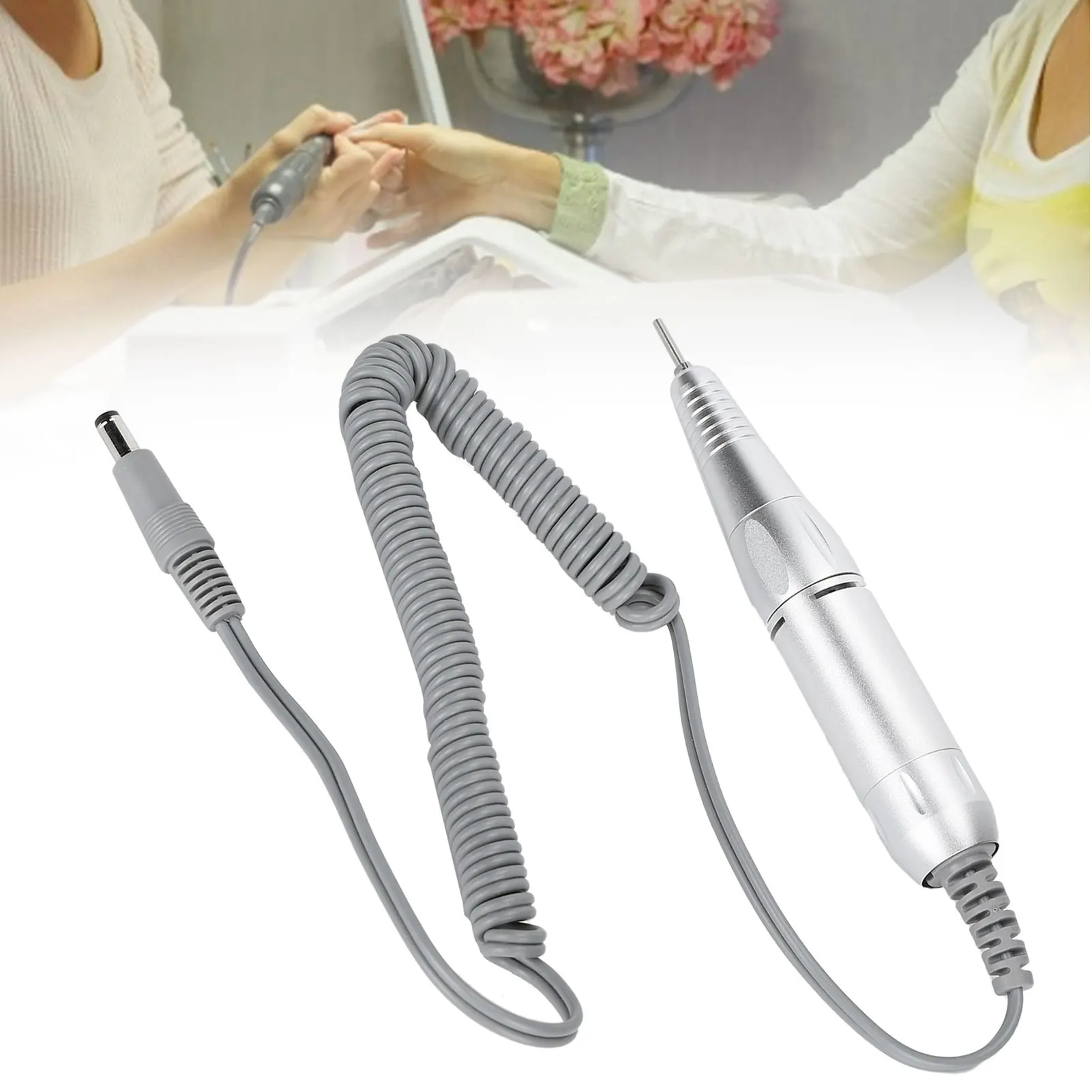 

Nail Drill Handle Replacement Handle for Electric Nail Drill Machine Nail Drill Accessory Nail Polisher Grinder Handpiece