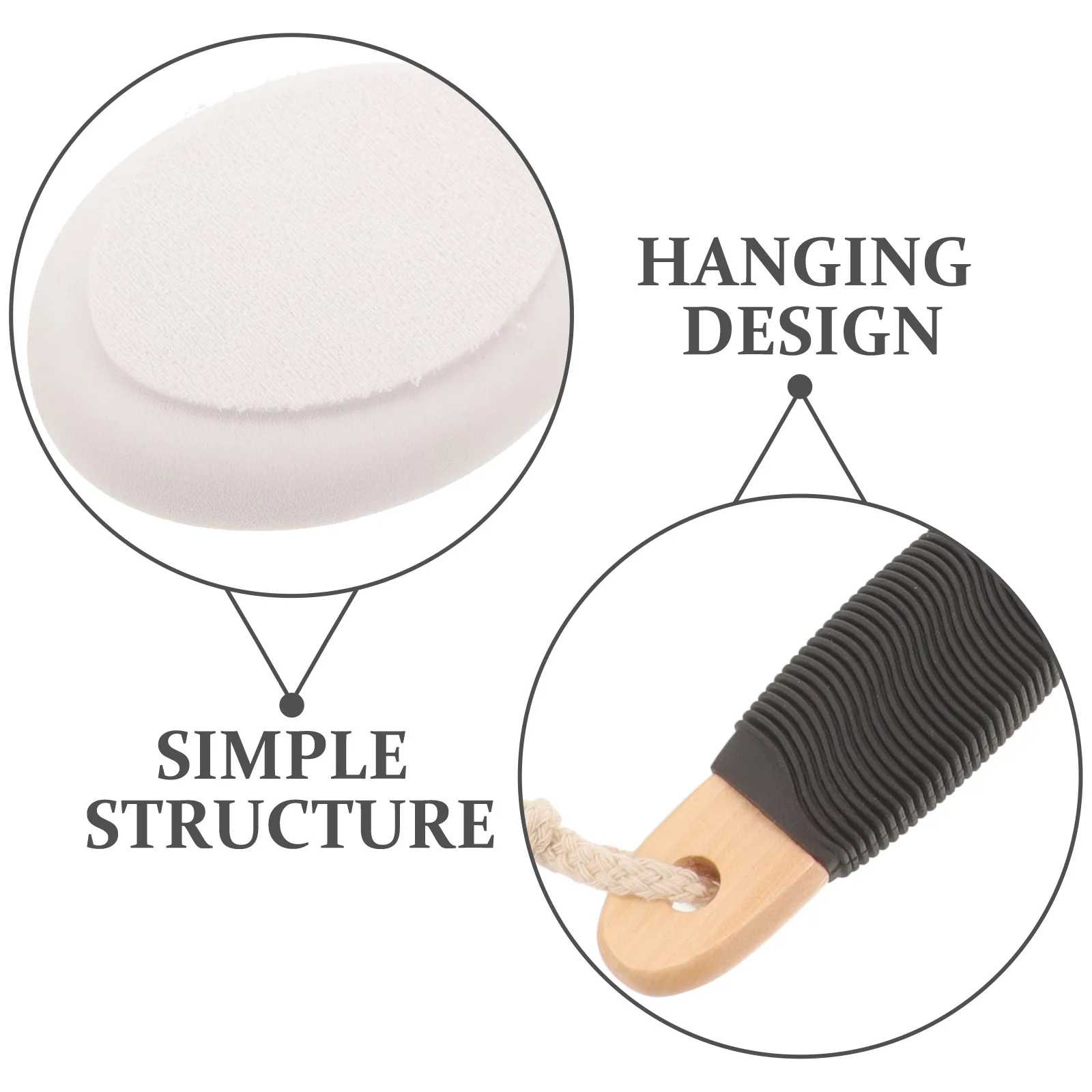 

Bath Brush Long Handle For Shower Ergonomic Deep Clean Massage Body Scrubber Durable Bathroom Back Washer For Elderly