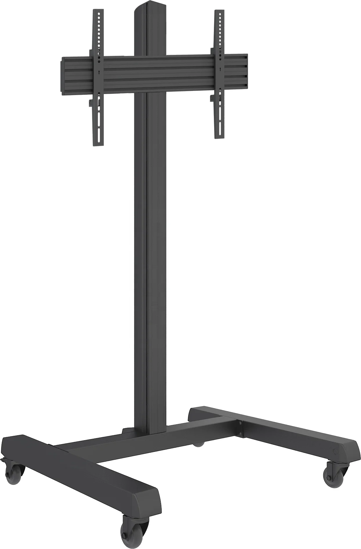 Image 3: Support TV sur pied pour mur vidéo 2x2, 3x3, 4x4, chariot mobile pour écran publicitaire professionnel et commercial