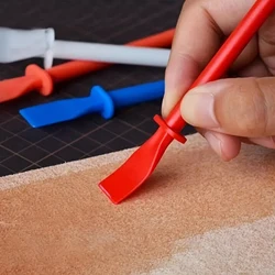 Glue Spreaders,Glue Smear Sticks Applicator, Painting Scrapers For Handmade DIY Art Leather Craft Tool