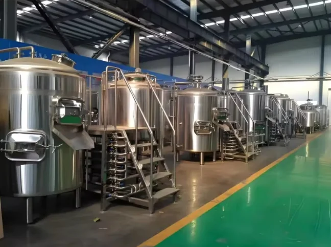 Custom Factory Wholesale Beer Brewing Equipment Multi-Flavor Craft Beer Producing Equipment Machine
