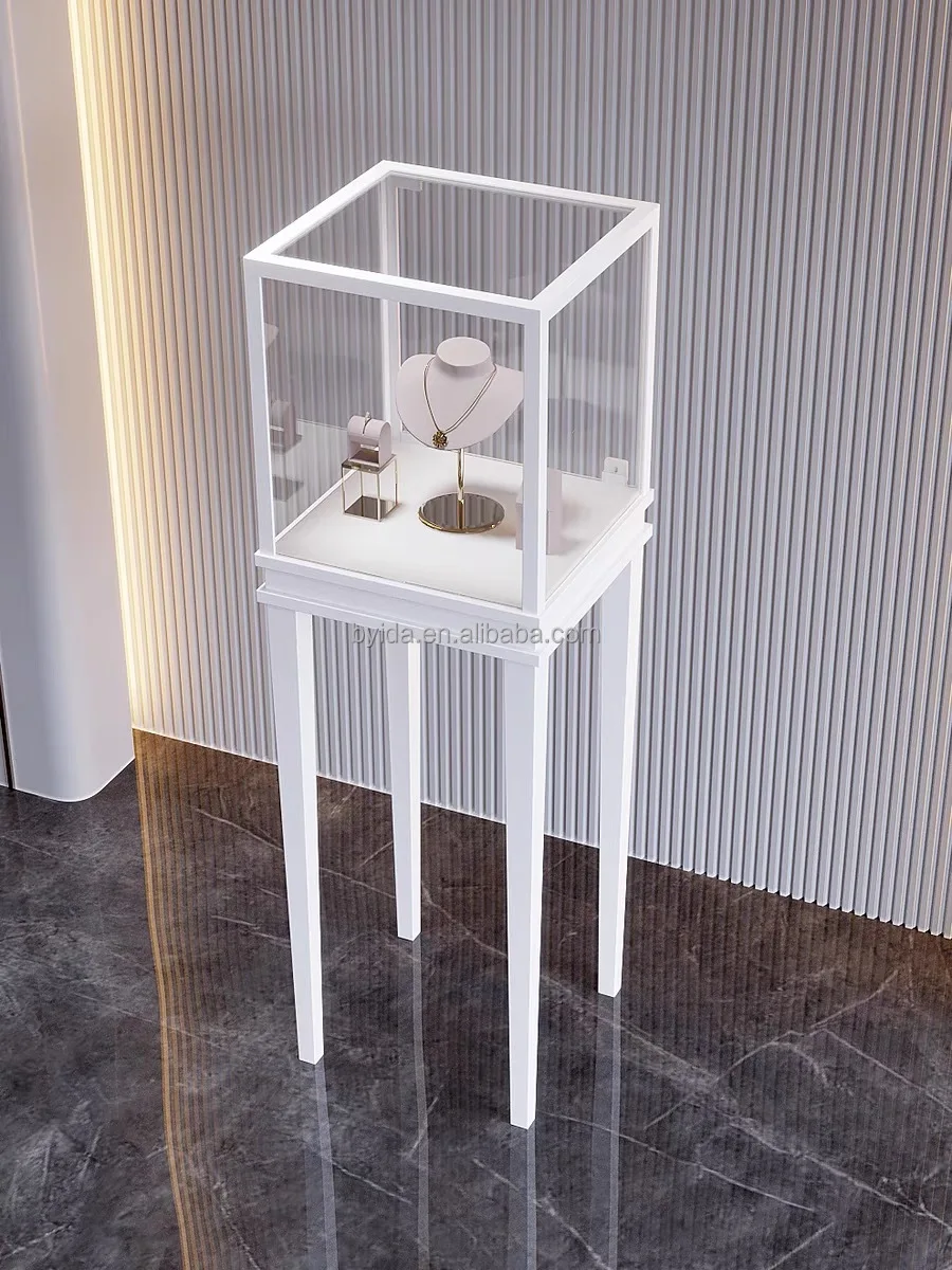 Custom.High Quality Glass Showcase Display  Showcase High Quality Glass Jewelry Display Cabinet