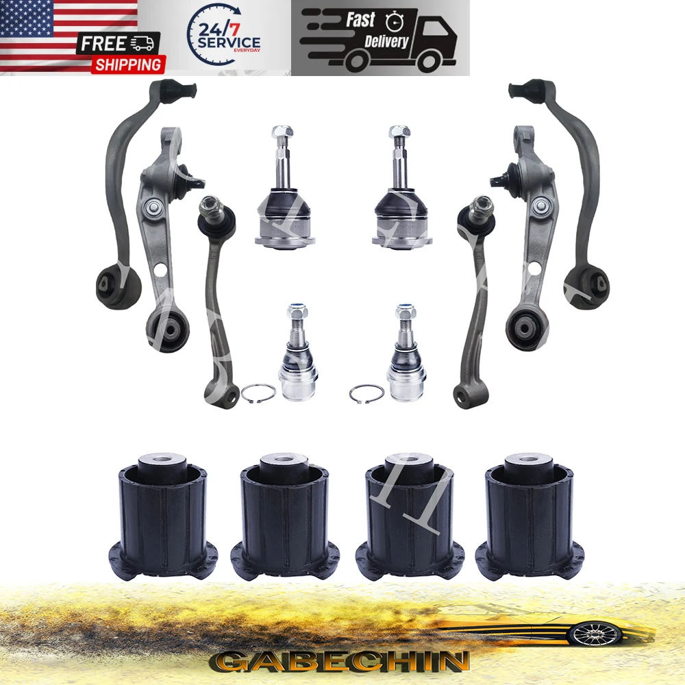 

Высококачественный комплект втулок с изогнутым рычагом передней подвески для Rolls Royce Phantom 31120409267, высокая безопасность, прочный металл