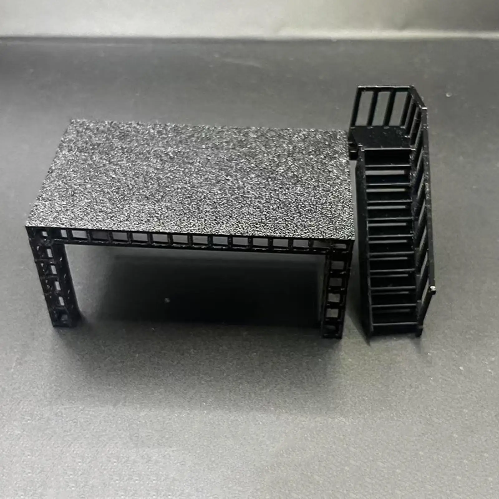 إطار فولاذي عرض موقف نموذج تحصيل الجدة 1:64 الراتنج المركبات لعب لميكانيكي السيارات سيارة المرآب هدية عيد ميلاد الأطفال #3