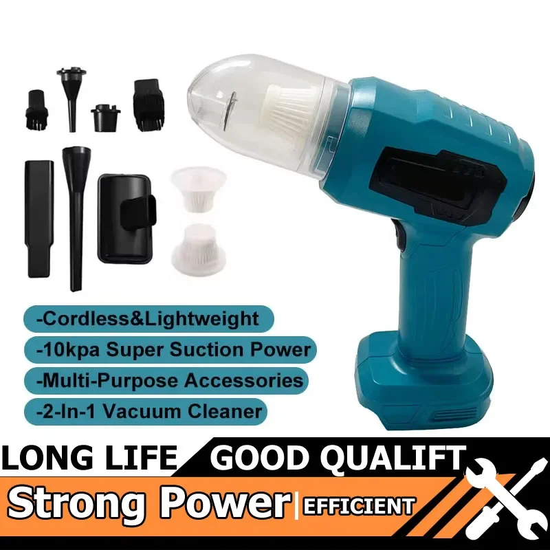 

Hot Fit Makita 18 В аккумулятор беспроводной мини-автомобильный пылесос многофункциональный пылесборник ручной перезаряжаемый пылесос