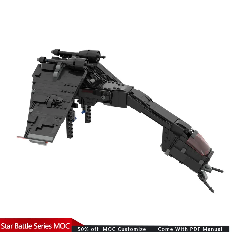 727 PCS Star Scuffle Dark Dropship - 75336 alternativa MOC Personalizza Blocco di costruzione modulare Creativo Giocattolo fai da te Regalo di Natale